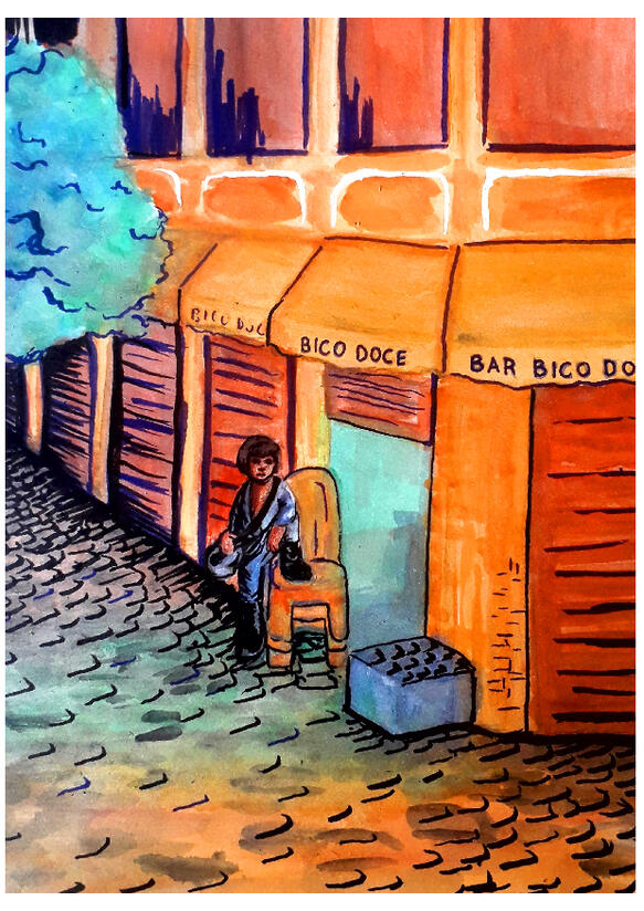 Print couche A4 - Ascenção e Queda de Zé da Estrela - R$20