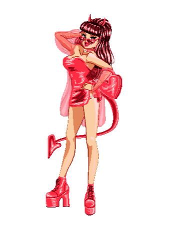 Adesivo Avulso (6,5x2,5cm) - Infernal - R$1,80